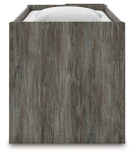 Frandern Loft Bed with Bookcase and Drawer Storage - Sigrist Furniture (Sturgis,MI)