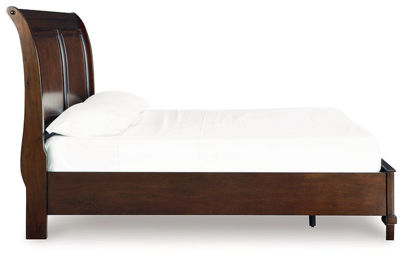 Trellington Sleigh Storage Bed