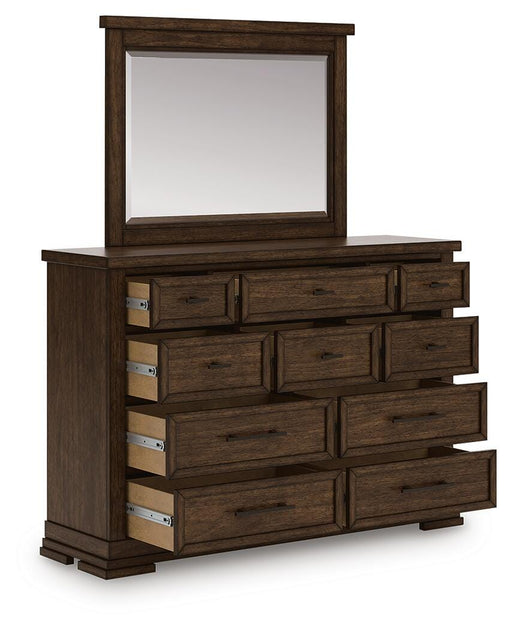 Taffenbrook Dresser and Mirror - Sigrist Furniture (Sturgis,MI)