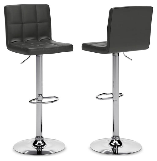Bellatier Adjustable Height Bar Stool - Sigrist Furniture (Sturgis,MI)