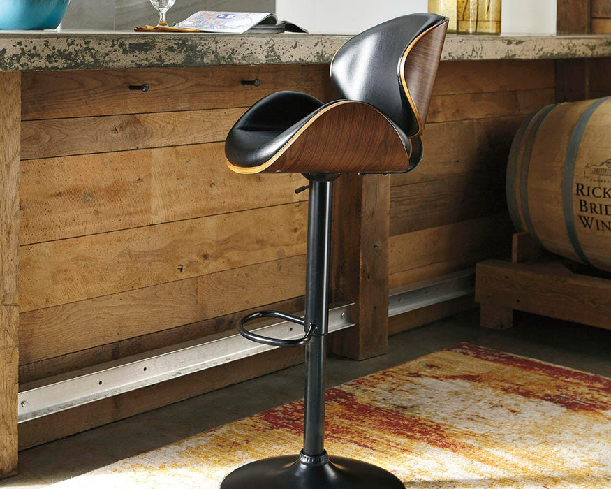 Bellatier Adjustable Height Bar Stool - Sigrist Furniture (Sturgis,MI)