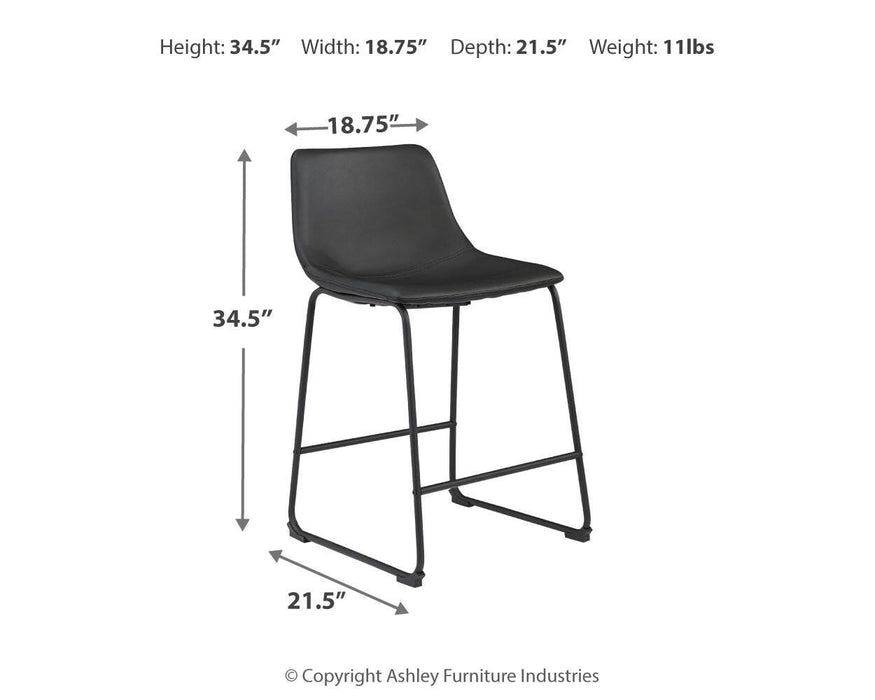 Centiar Counter Height Bar Stool - Sigrist Furniture (Sturgis,MI)