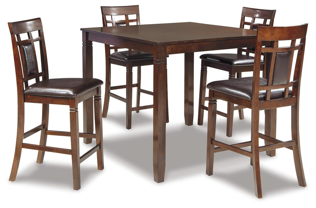 Bennox Counter Height Dining Table and Bar Stools (Set of 5) - Sigrist Furniture (Sturgis,MI)