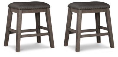 Caitbrook Counter Height Upholstered Bar Stool - Sigrist Furniture (Sturgis,MI)