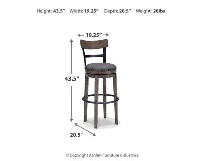 Caitbrook Bar Height Bar Stool - Sigrist Furniture (Sturgis,MI)