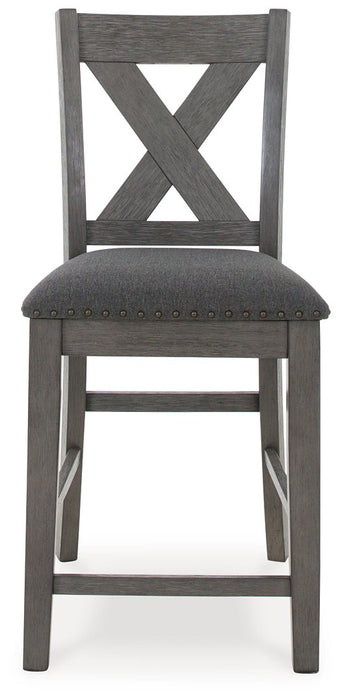 Caitbrook Counter Height Dining Table and Bar Stools (Set of 7)