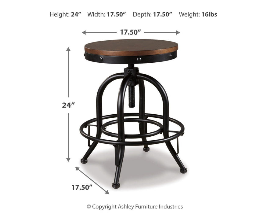 Valebeck Counter Height Bar Stool - Sigrist Furniture (Sturgis,MI)