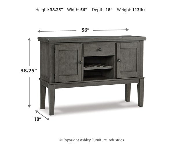 Hallanden Dining Server - Sigrist Furniture (Sturgis,MI)