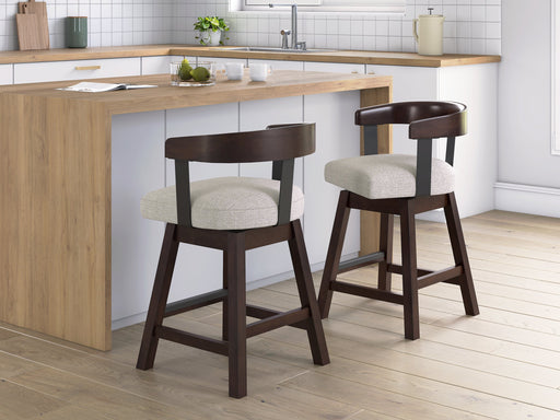 Haddigan Counter Height Barstool (Set of 2) - Sigrist Furniture (Sturgis,MI)