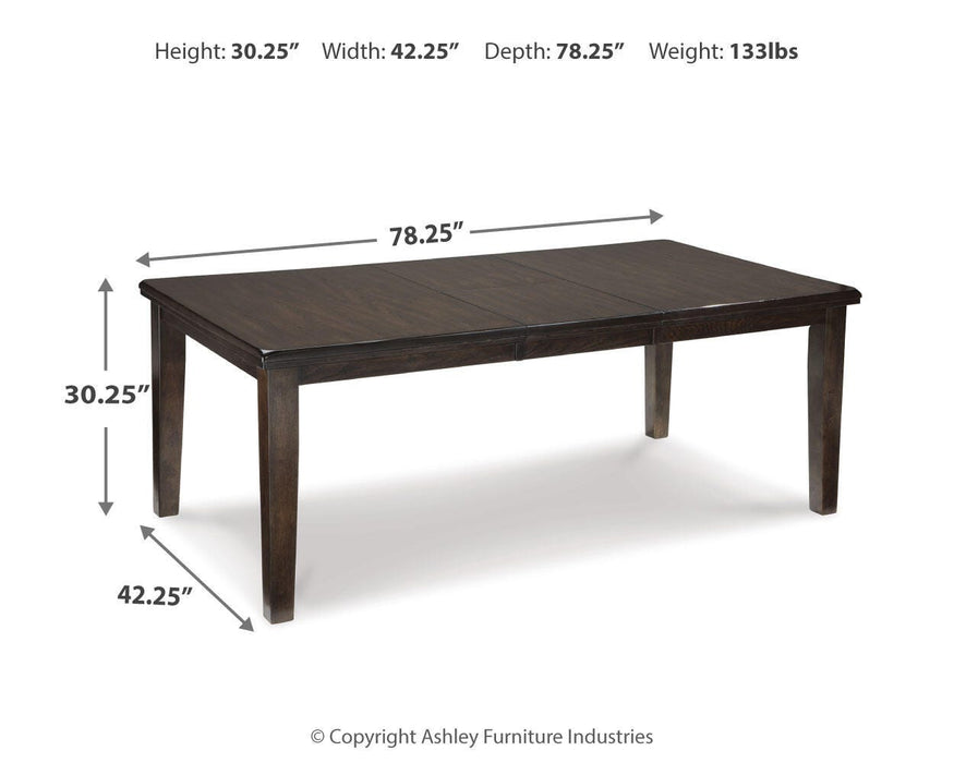 Haddigan Dining Extension Table - Sigrist Furniture (Sturgis,MI)