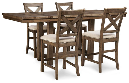 Moriville Counter Height Dining Set - Sigrist Furniture (Sturgis,MI)