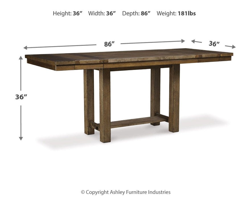 Moriville Counter Height Dining Set - Sigrist Furniture (Sturgis,MI)