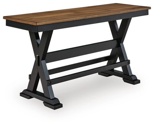 Wildenauer 48" Counter Height Bench - Sigrist Furniture (Sturgis,MI)