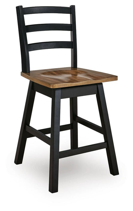 Wildenauer Counter Height Swivel Barstool - Sigrist Furniture (Sturgis,MI)