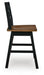 Wildenauer Counter Height Swivel Barstool - Sigrist Furniture (Sturgis,MI)