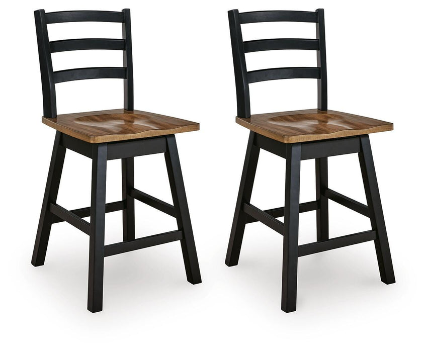 Wildenauer Counter Height Swivel Barstool - Sigrist Furniture (Sturgis,MI)