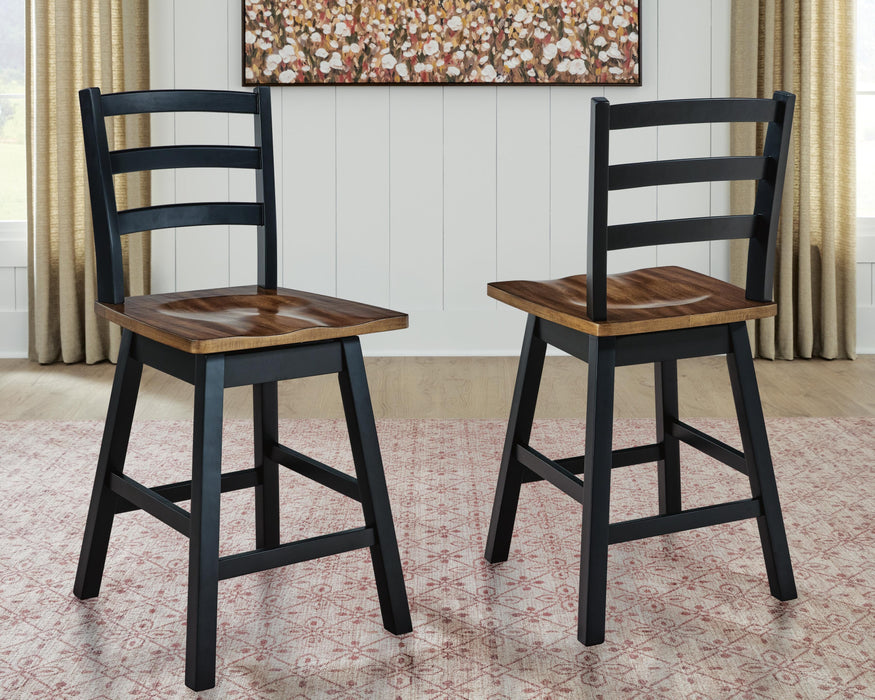 Wildenauer Counter Height Swivel Barstool - Sigrist Furniture (Sturgis,MI)