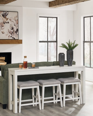 Robbinsdale Counter Height Dining Table and 3 Barstools Set - Sigrist Furniture (Sturgis,MI)