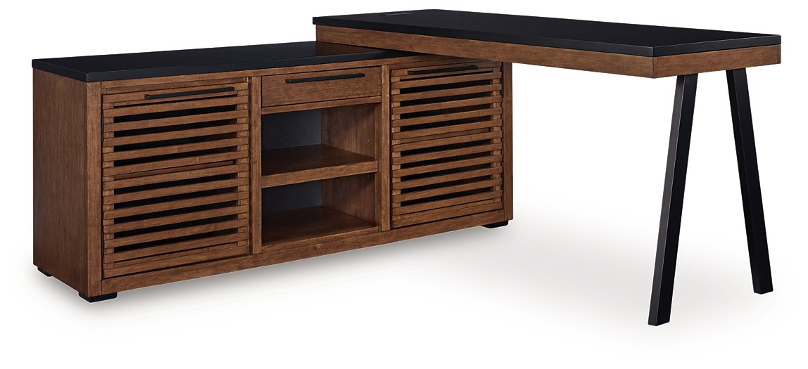 Kallari Credenza with Desk Return - Sigrist Furniture (Sturgis,MI)