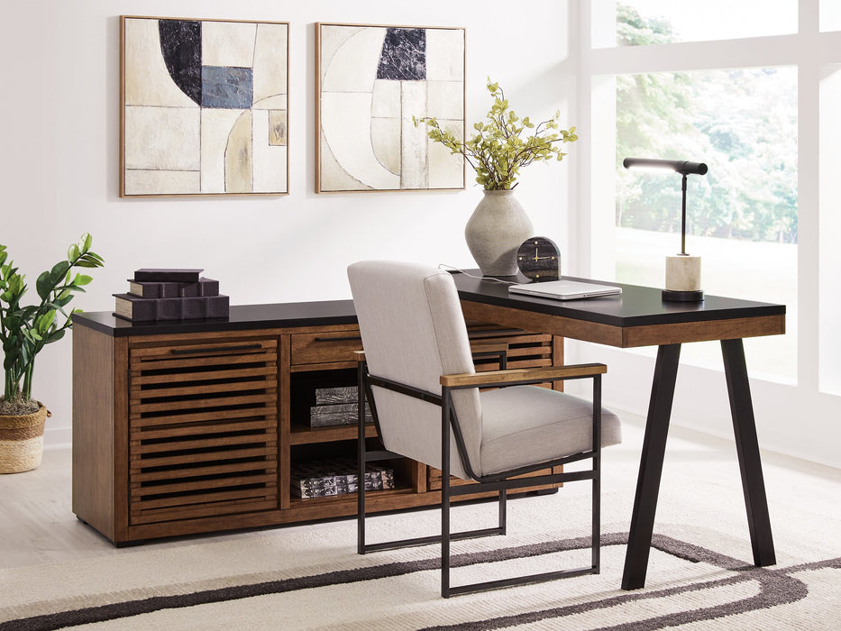 Kallari Credenza with Desk Return - Sigrist Furniture (Sturgis,MI)
