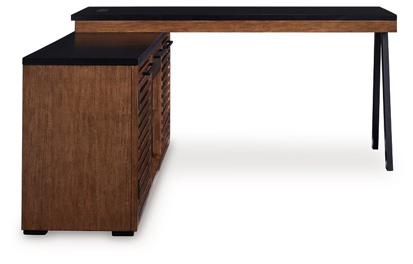 Kallari Credenza with Desk Return - Sigrist Furniture (Sturgis,MI)
