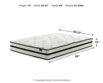 Chime 10 Inch Hybrid Mattress in a Box - Sigrist Furniture (Sturgis,MI)