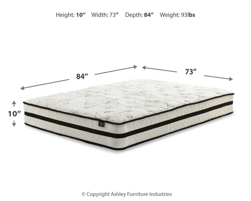 Chime 10 Inch Hybrid Mattress Package - Sigrist Furniture (Sturgis,MI)
