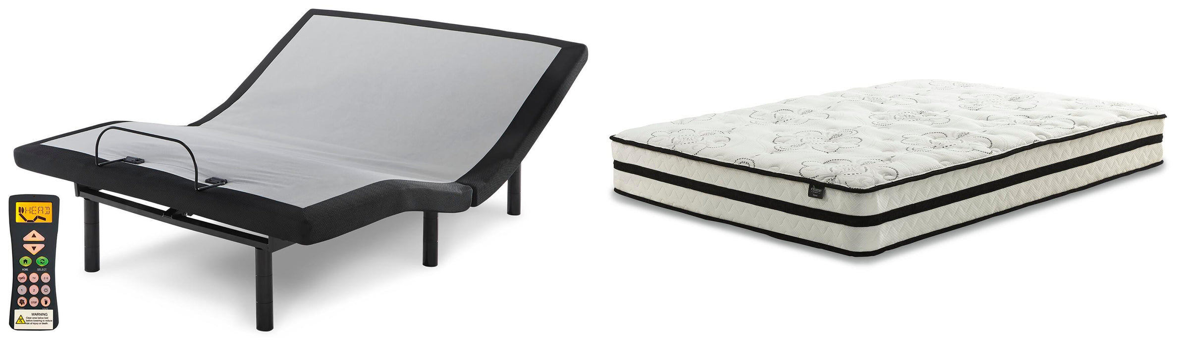 Chime 10 Inch Hybrid Mattress Package - Sigrist Furniture (Sturgis,MI)