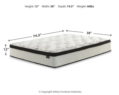 Chime 12 Inch Hybrid Mattress in a Box - Sigrist Furniture (Sturgis,MI)