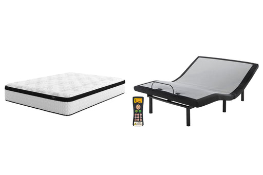 Chime 12 Inch California King Hybrid Mattress Package - Sigrist Furniture (Sturgis,MI)