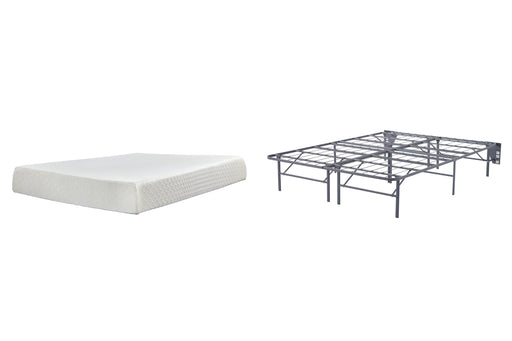10 Inch Chime Memory Foam Mattress Set - Sigrist Furniture (Sturgis,MI)
