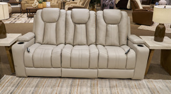 Elevate Edges Reclining Sofa with Drop Down Table - Sigrist Furniture (Sturgis,MI)