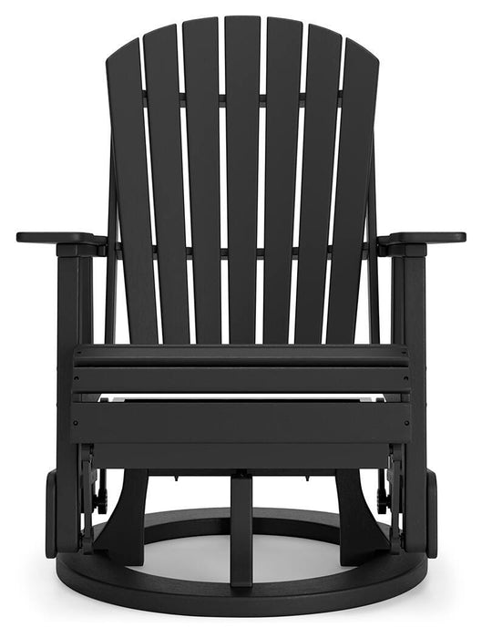 Hyland wave Outdoor Swivel Glider Chair - Sigrist Furniture (Sturgis,MI)