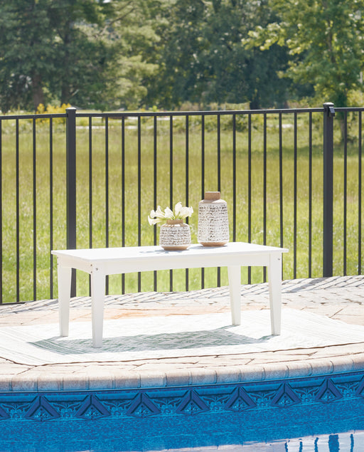 Hyland wave Outdoor Coffee Table - Sigrist Furniture (Sturgis,MI)
