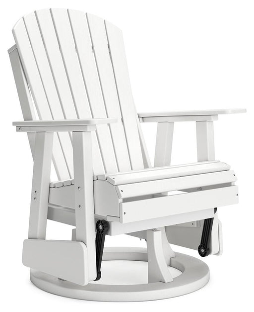Hyland wave Outdoor Swivel Glider Chair - Sigrist Furniture (Sturgis,MI)
