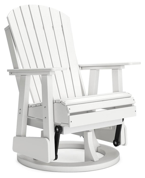 Hyland wave Outdoor Swivel Glider Chair - Sigrist Furniture (Sturgis,MI)