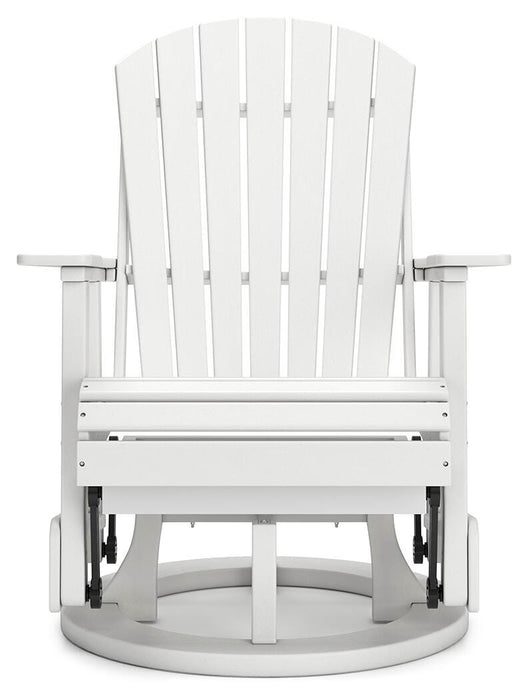 Hyland wave Outdoor Swivel Glider Chair - Sigrist Furniture (Sturgis,MI)