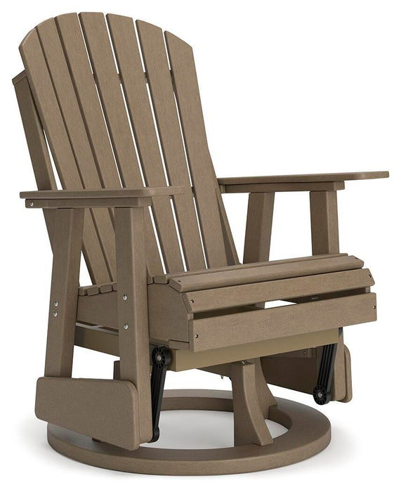Hyland wave Outdoor Swivel Glider Chair - Sigrist Furniture (Sturgis,MI)