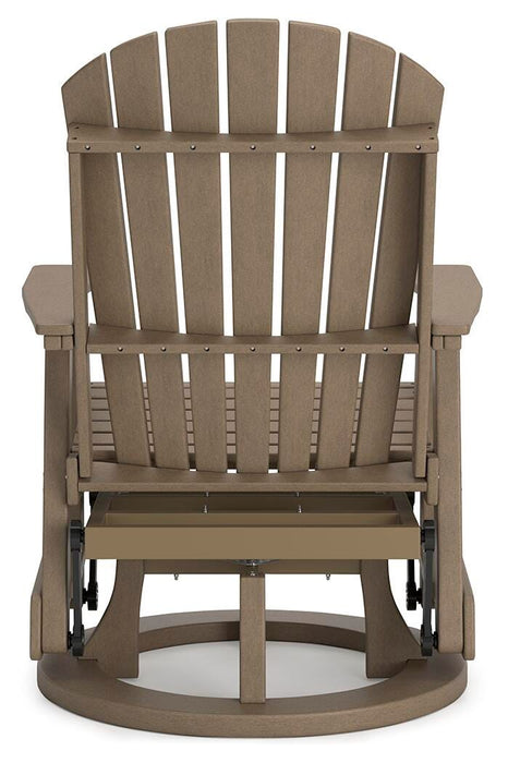 Hyland wave Outdoor Swivel Glider Chair - Sigrist Furniture (Sturgis,MI)