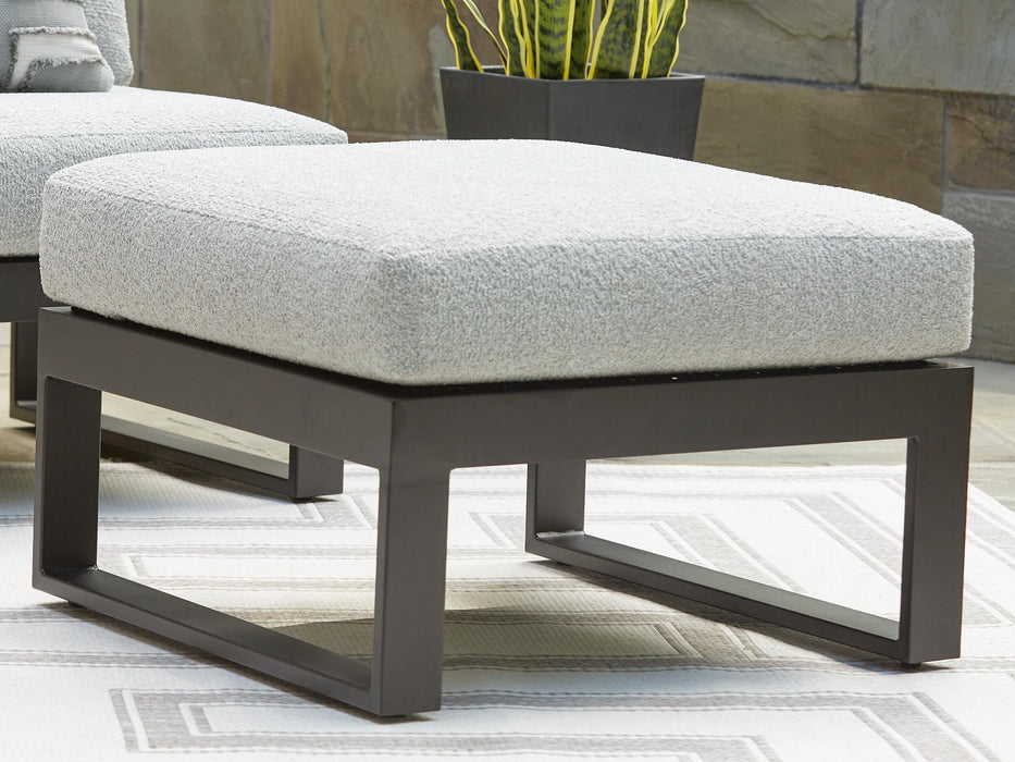 Beachloft Outdoor Ottoman with Cushion - Sigrist Furniture (Sturgis,MI)