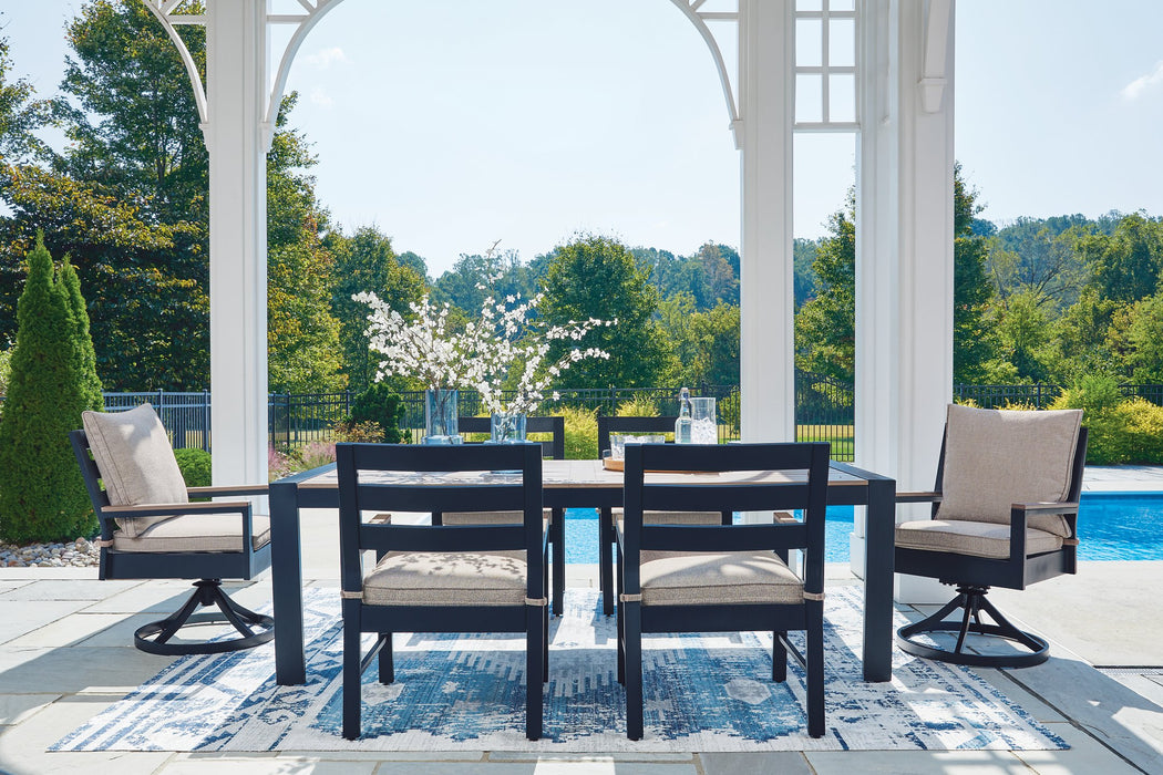 East Beach Outdoor Dining Set - Sigrist Furniture (Sturgis,MI)