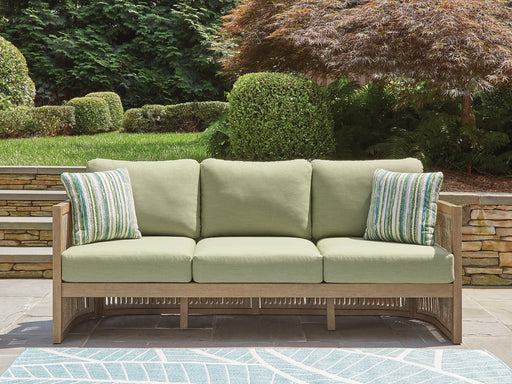 Serena Shores Outdoor Sofa with Cushion - Sigrist Furniture (Sturgis,MI)