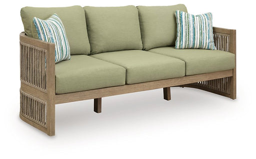 Serena Shores Outdoor Sofa with Cushion - Sigrist Furniture (Sturgis,MI)