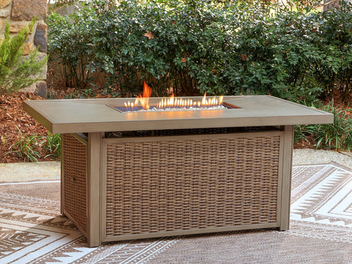 Laguna Heights Outdoor Fire Pit Table - Sigrist Furniture (Sturgis,MI)