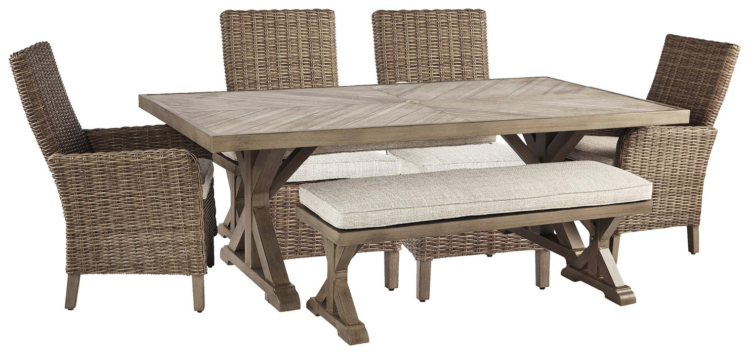 Beachcroft Outdoor Dining Set - Sigrist Furniture (Sturgis,MI)