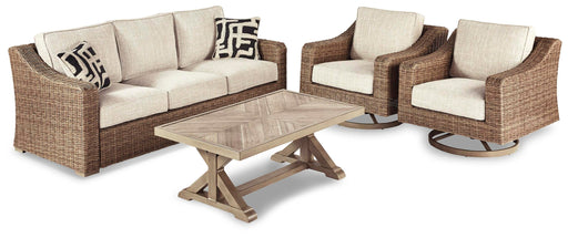 Beachcroft Outdoor Conversation Set - Sigrist Furniture (Sturgis,MI)