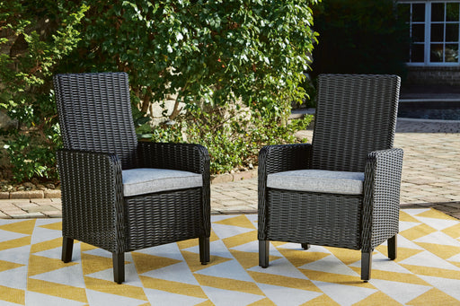 Beachcroft Outdoor Arm Chair with Cushion (Set of 2) - Sigrist Furniture (Sturgis,MI)