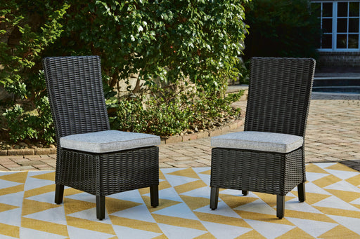 Beachcroft Outdoor Side Chair with Cushion (Set of 2) - Sigrist Furniture (Sturgis,MI)