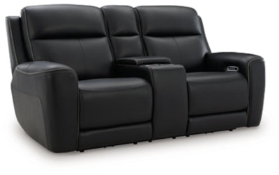5Z-Relaxation Power Reclining Loveseat with Console - Sigrist Furniture (Sturgis,MI)