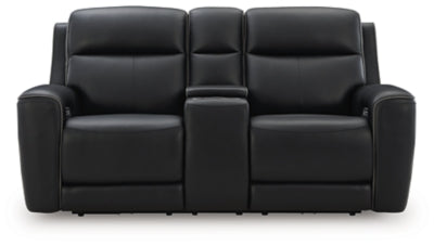 5Z-Relaxation Power Reclining Loveseat with Console - Sigrist Furniture (Sturgis,MI)